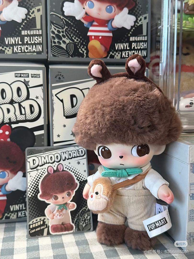 DIMOO WORLD × DISNEY ぬいぐるみ チップ デール 内袋未開封