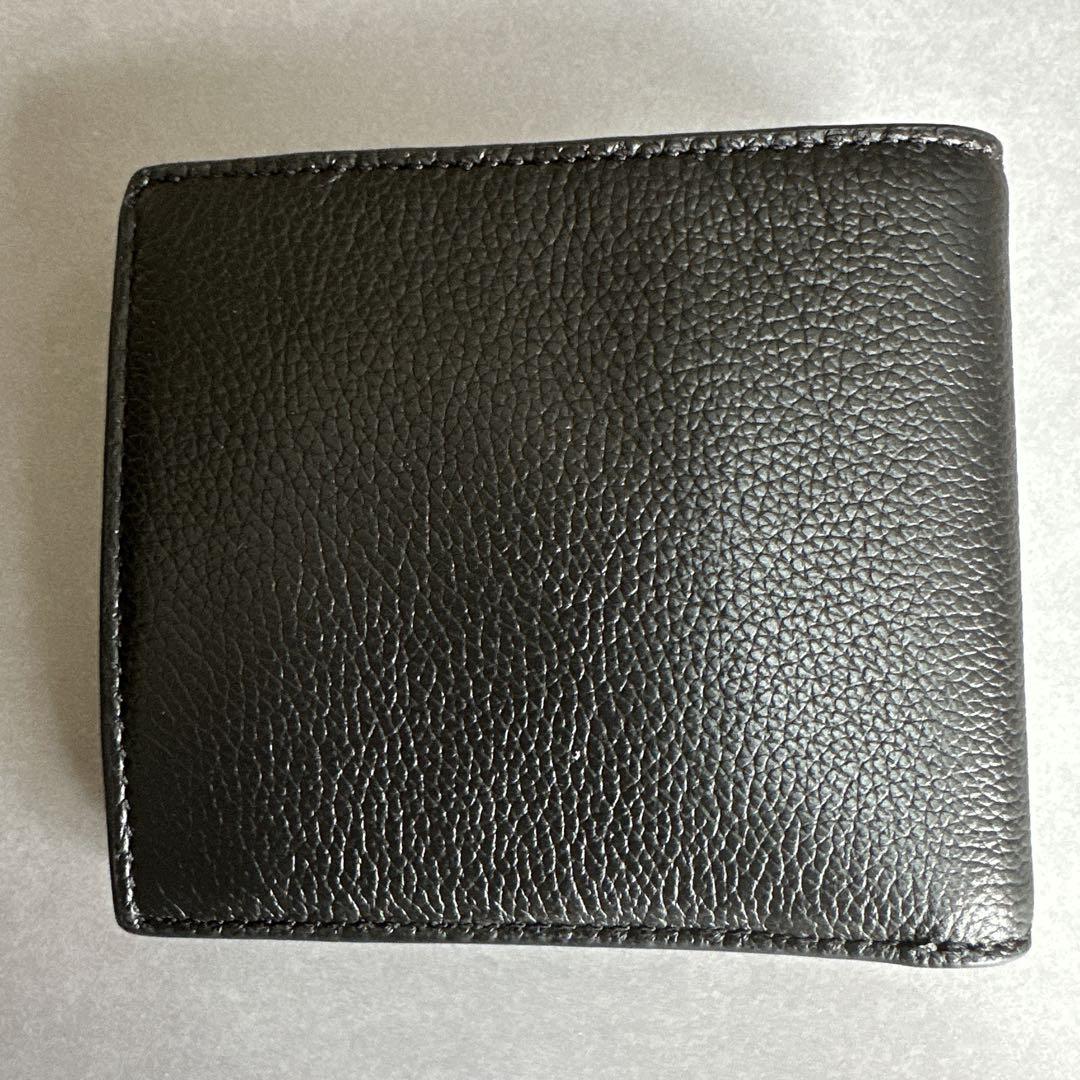 最終値下！COACH 二つ折り財布　ブラック　新品未使用
