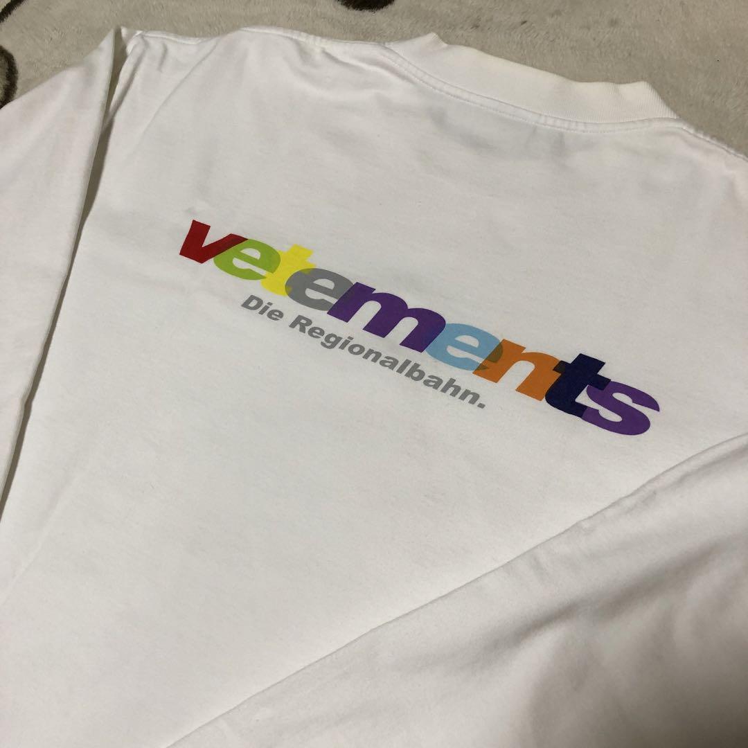 VETEMENTS ヴェトモン カラフルロゴ ロンT 店舗情報 MATEメイト様専用