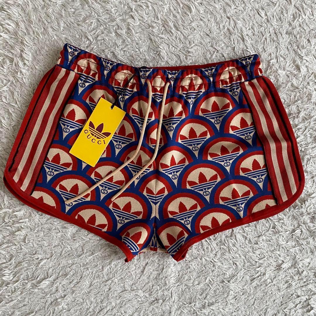 選ぶなら adidas× 新品 GUCCI インター ジャガード ショートパンツ パンツ