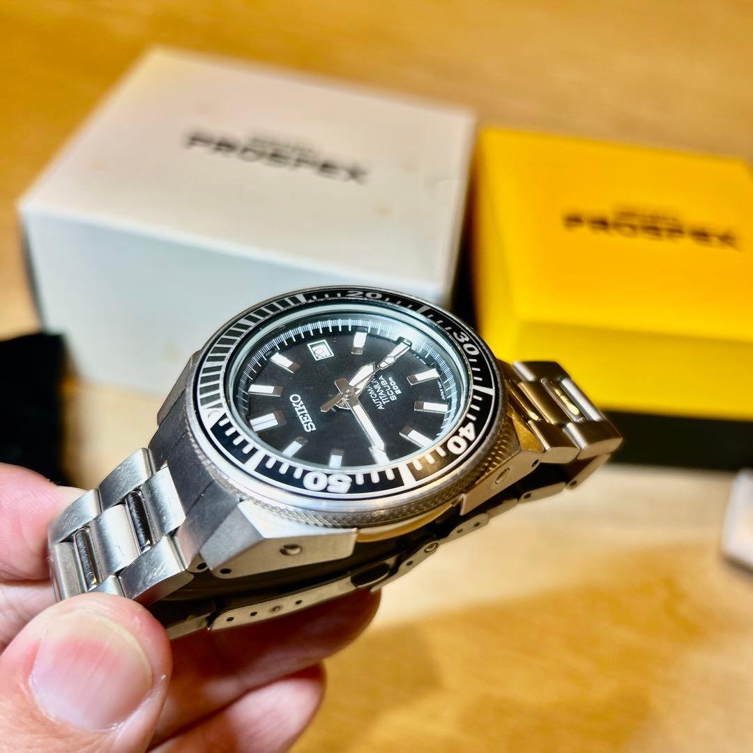 激 SEIKO PROSPEX 初代サムライ チタン モデル BLACK USTAUSTRALIA_COM_AU