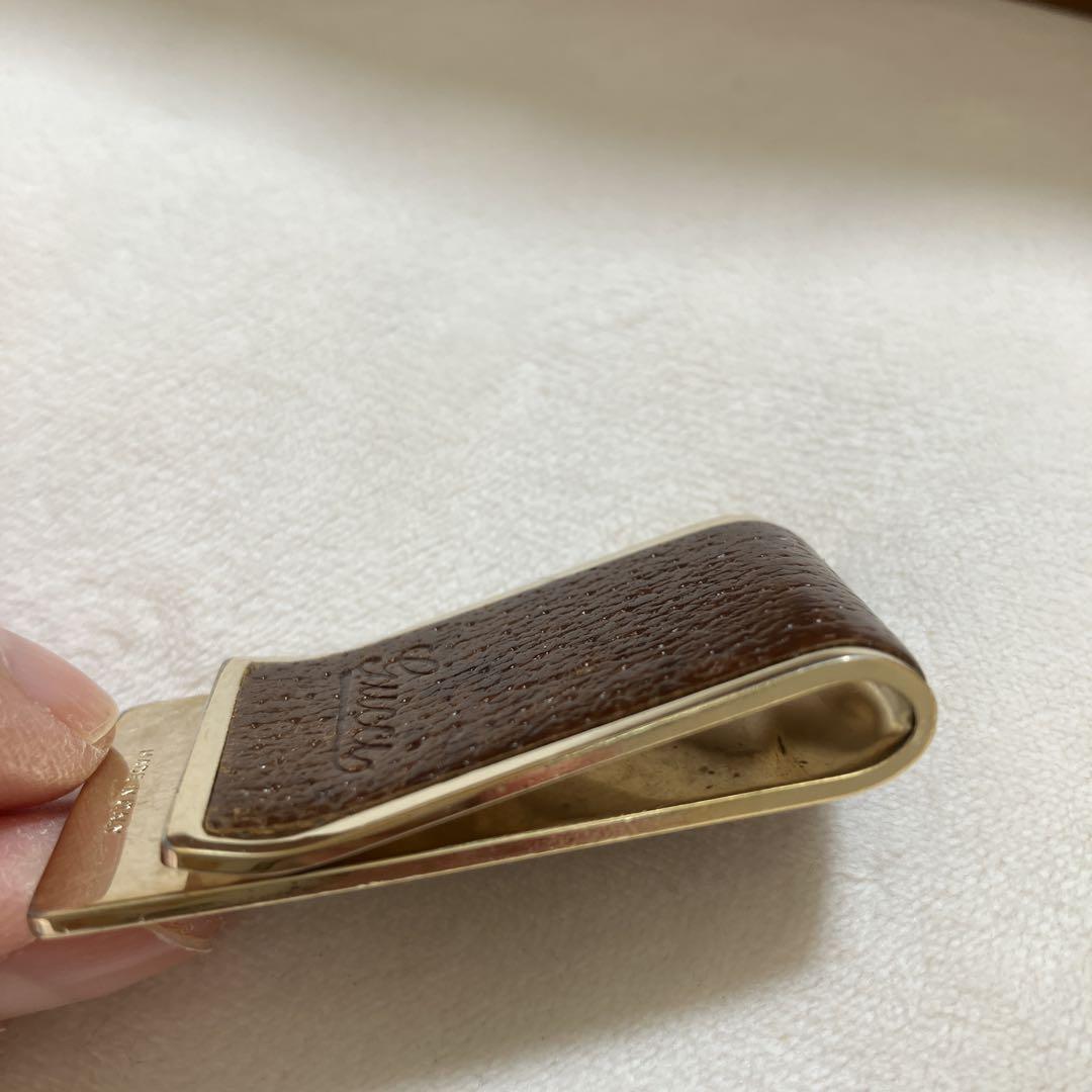 tyk 様、専用、GUCCI レザー マネークリップ イタリア製