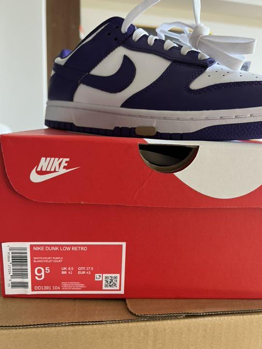 スニーカー NIKE DUNK LOW RETRO COURT PURPLE コートパープル n7oAt-m82975582173 ☁れています