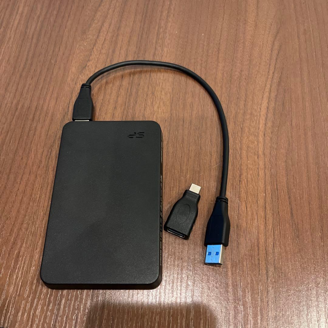 シリコンパワー 外付けSSD 2TB USB 3.2 Gen 1 Type-A目立った傷や汚れなし