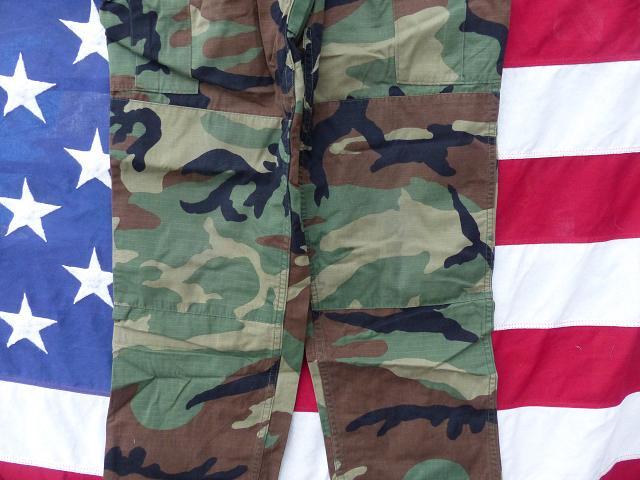 2003\" 米軍実物　BDUパンツ　ウッドランド　S-L　リップ　528
