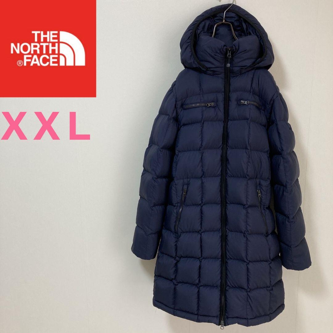 ノースフェイス ダウンコート ダークネイビー レディースXXL ノースフェイス ダウンコート ダークネイビー レディースXXL