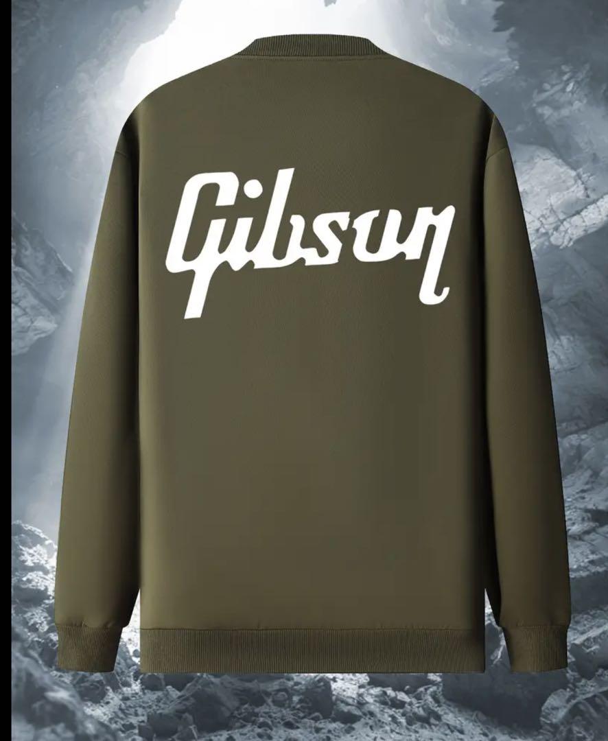 ン*シ様 Gibson カーキー色　カジュアルジャケット　サイズL相当　新品未使