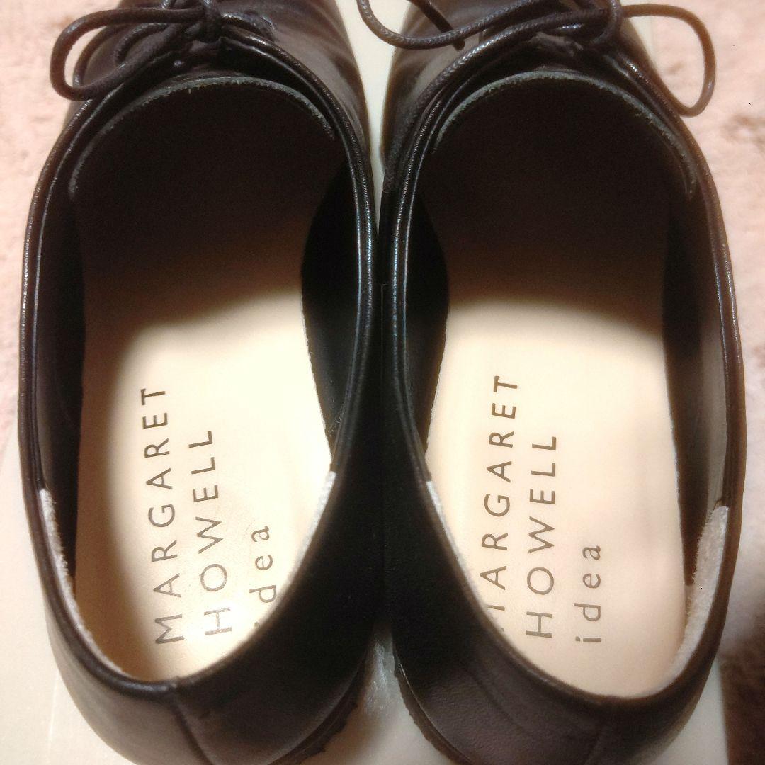 MARGARET HOWELL 黒パンプス