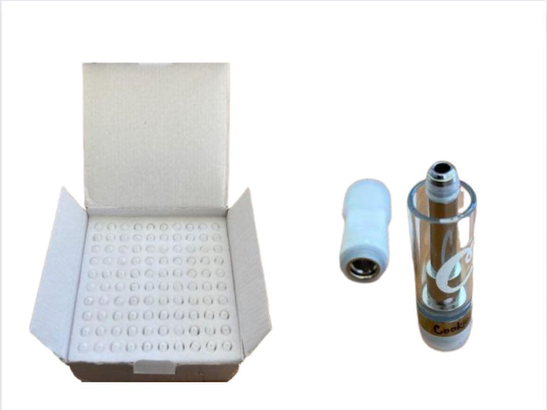 【100本】Cookies 0.8ml 白 CBD 交換用 510アトマイザー 【100本】Cookies 0.8ml 白 CBD 交換用 510アトマイザー