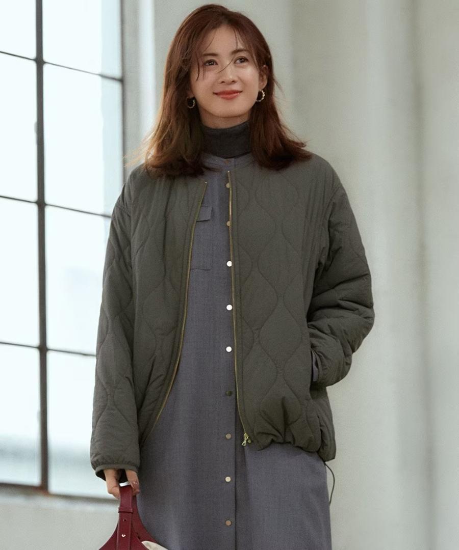 新品　URBAN RESEARCH チェック柄ノーカラージャケット　ダブルボタン 新品 URBAN RESEARCH チェック柄ノーカラージャケット ダブルボタン
