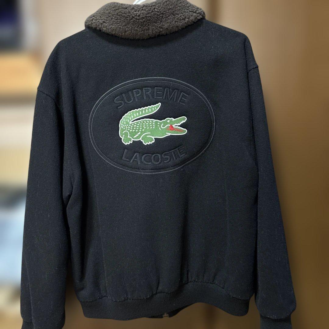 Supreme/LACOSTE jacket シュプリーム　ラコステ　ブラック