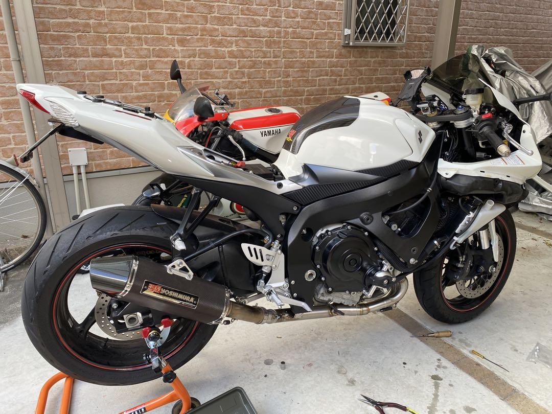 GSXR750 08 09 10 (k8.k9.L0) フルエキ エキマニ