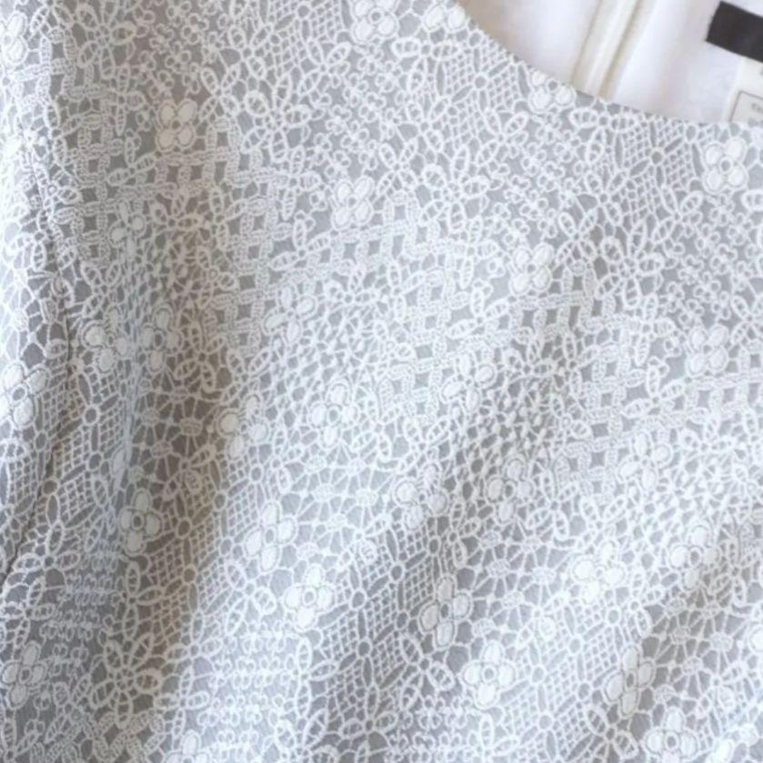 極美品♡ルネ♡レースプリントワンピース