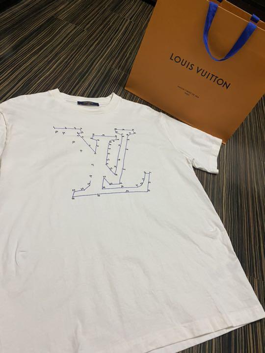 格安HOT Louis ヴィトン 刺繍デザインTシャツ OjWRL-m82988625055 vuitton ルイ 低価SALE