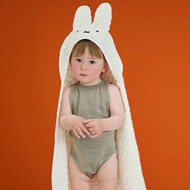 【新品】MARLMARL　hooded towel Miffy　ミッフィータオル