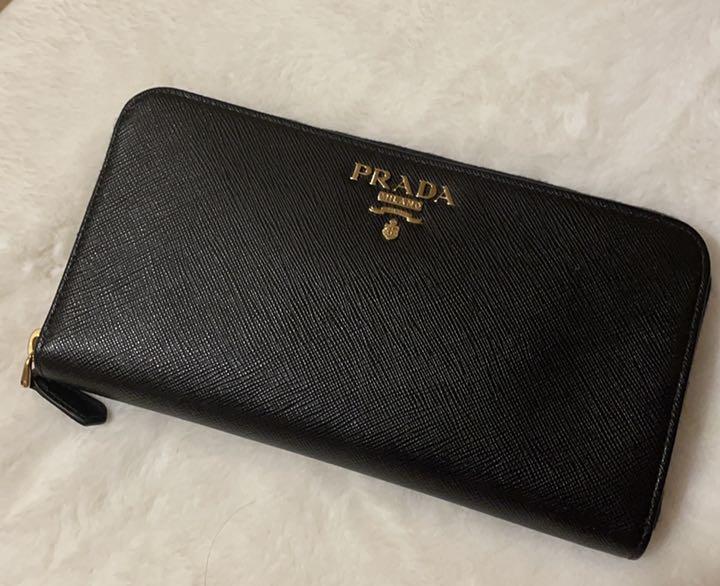 PRADA プラダ 長財布 ブラック