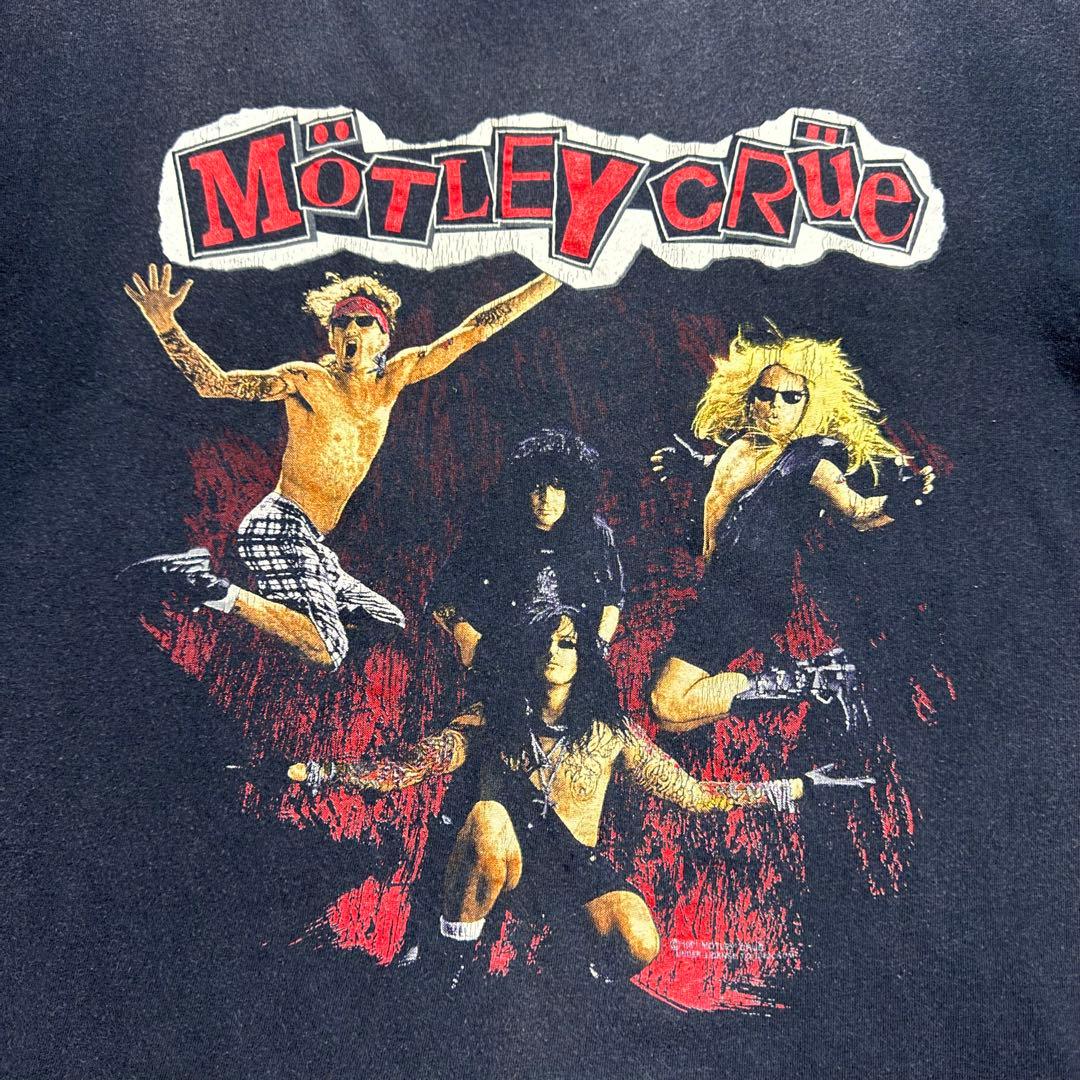 90s BROCKUM USA製 MOTLEY CRUE Print Tee