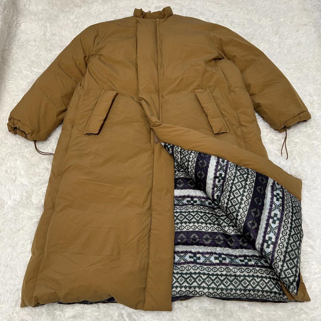 B7 【maturely】 Futon Down Coat 【one】 体型隠し