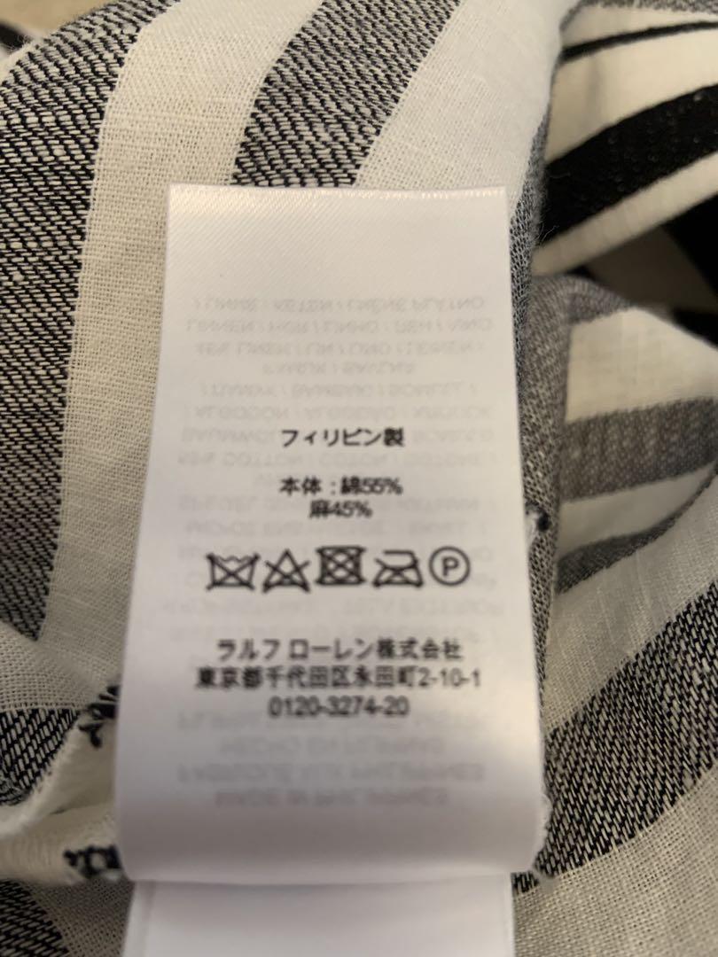LAUREN RALPH LAUREN フレアスカート 00サイズ新品同様黒白