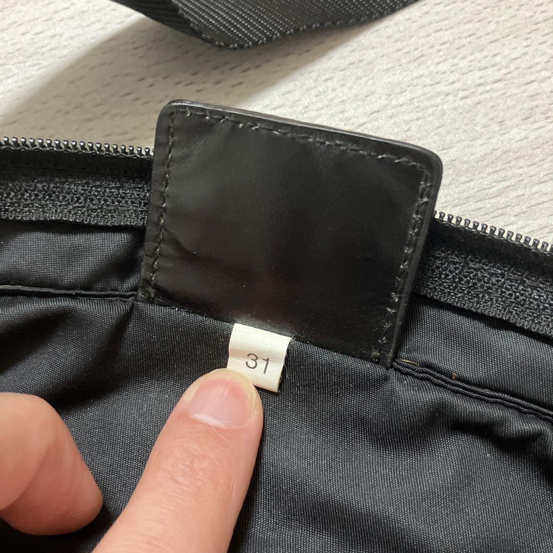 PRADA トートバッグ ナイロン ブラック A4  肩掛け