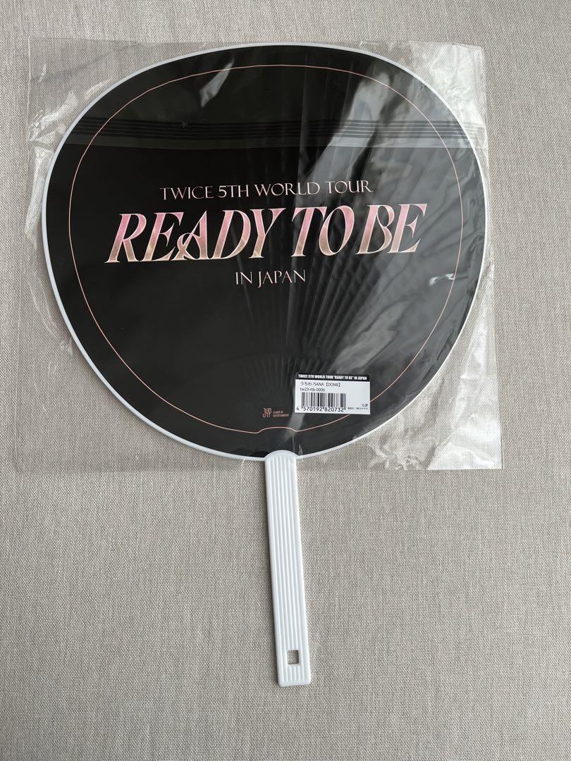 TWICE サナ うちわ “READY TO BE” IN JAPAN DOME - メルカリ