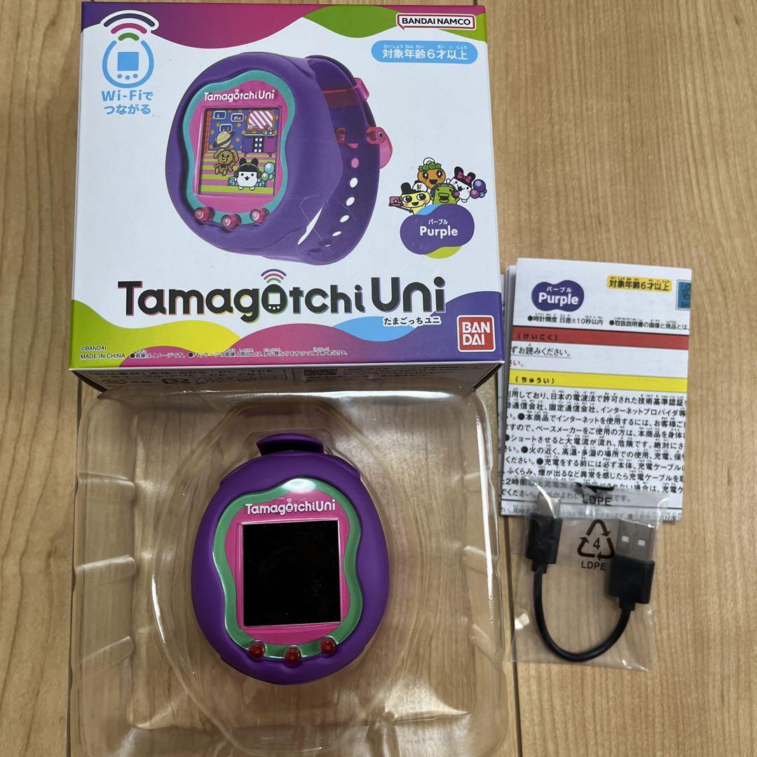Amazon | バンダイ(BANDAI) Tamagotchi Uni Purple Amazon限定