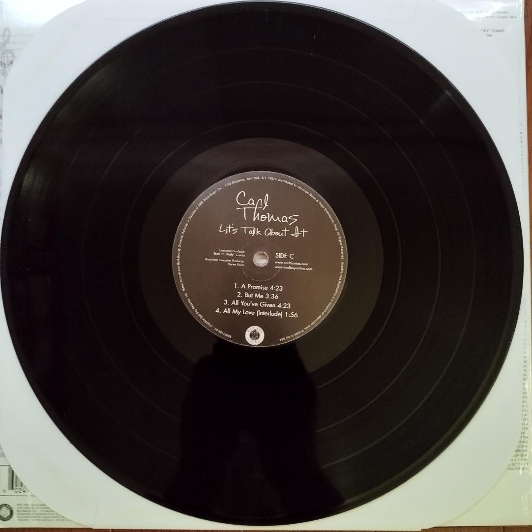 送料無料 　激レア2枚組輸入盤レコード　Carl Thomas　2LP