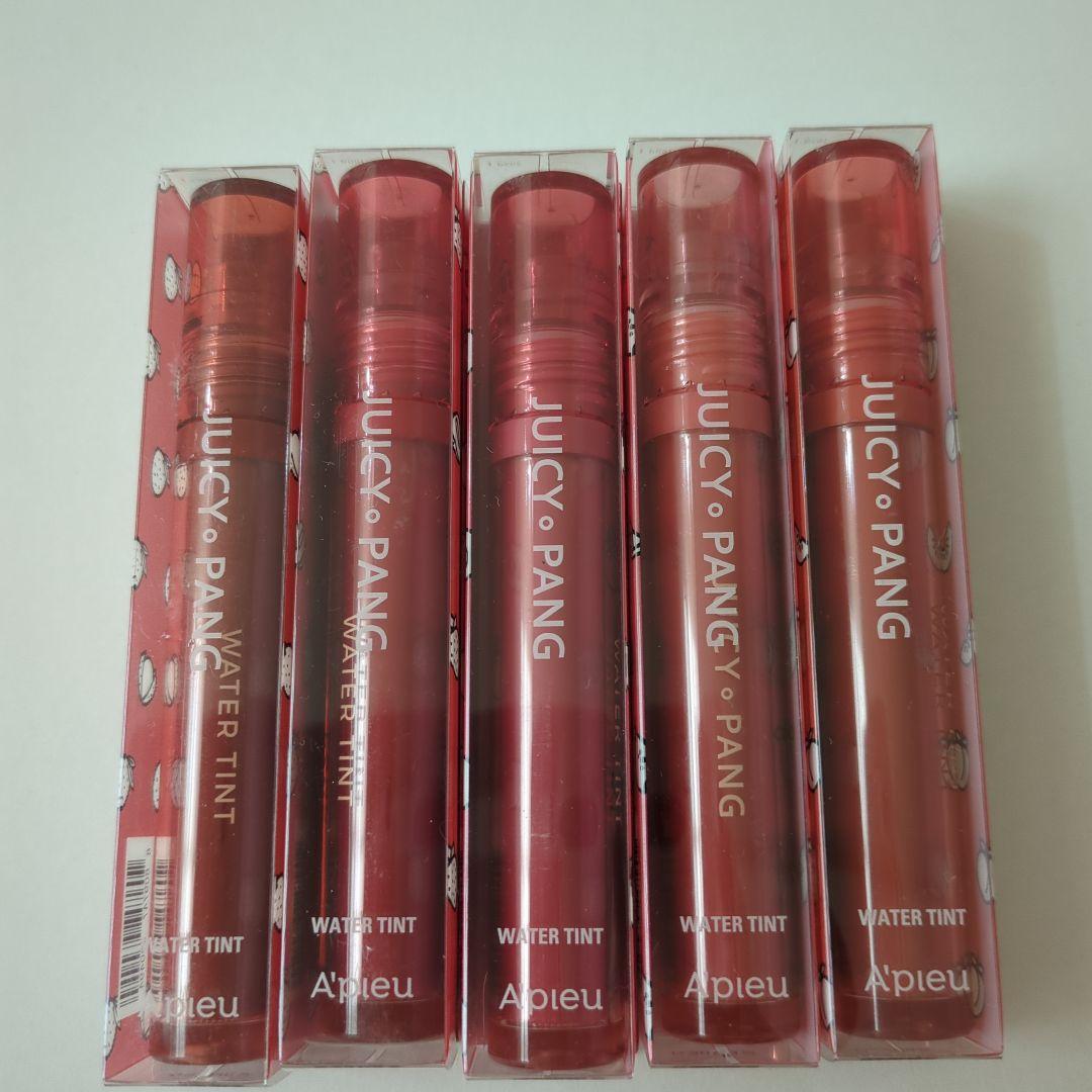 A'Pieu Juicy Pang Water Tint 5本セット、