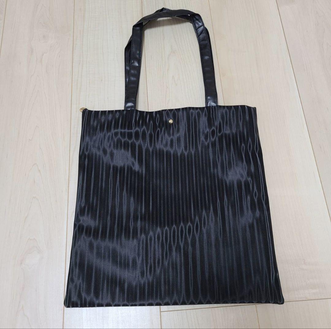 極美品 冠婚葬祭 サザビー トートバッグ ナイロン ブラック