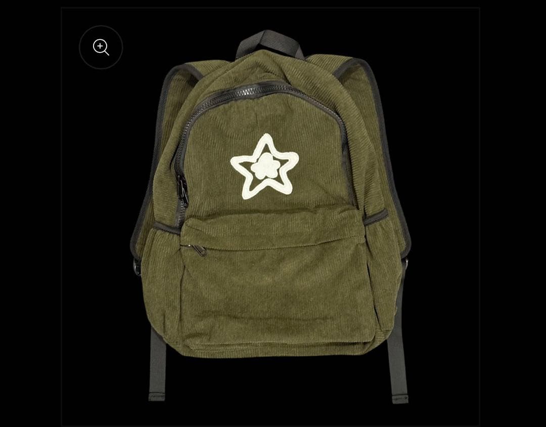 スターチーム OLIVE CORDUROY BACKPACK リュック目立った傷や汚れなし