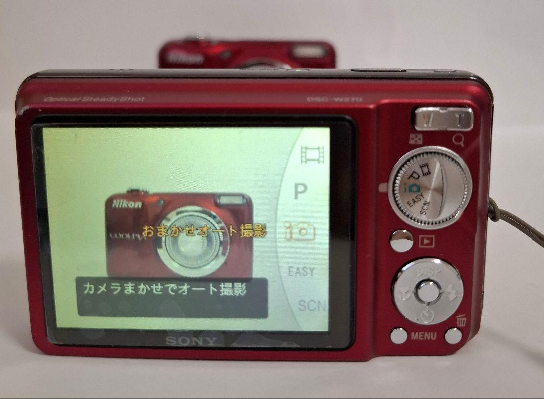 [美品] ソニー SONY Cyber-shot DSC-W270デジタルカメラ