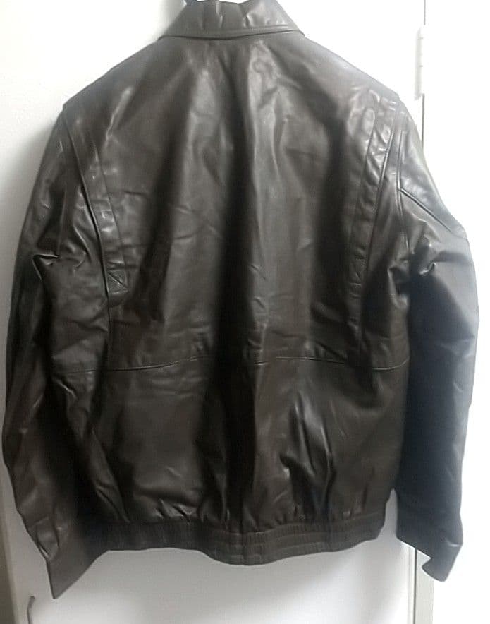 日本製　 80s 　90s 古着　ライダース レザージャケット 牛革　ブラウン