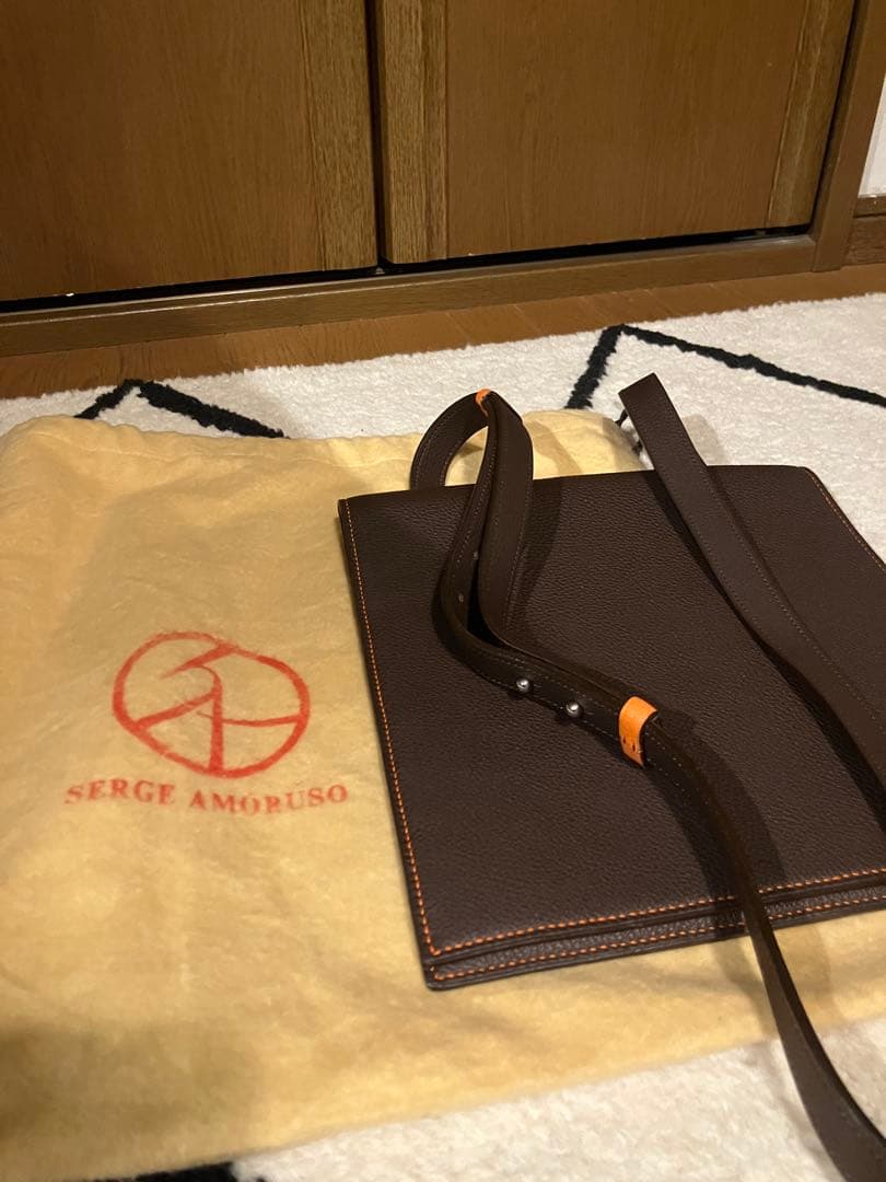 SERGE AMORUSO セルジュアモルソ ショルダーバッグ フルオーダー美品