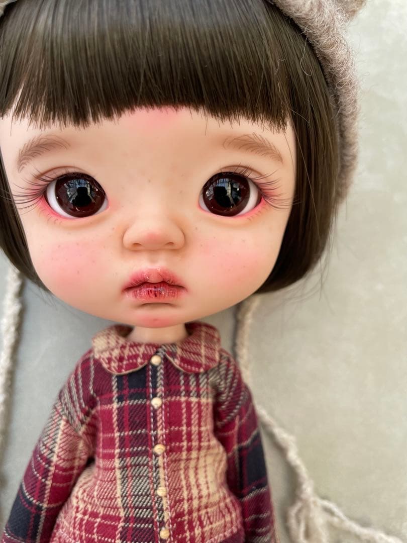 ︎ bjdカスタムドール dayuanbao.qbaby風タン肌傷や汚れあり
