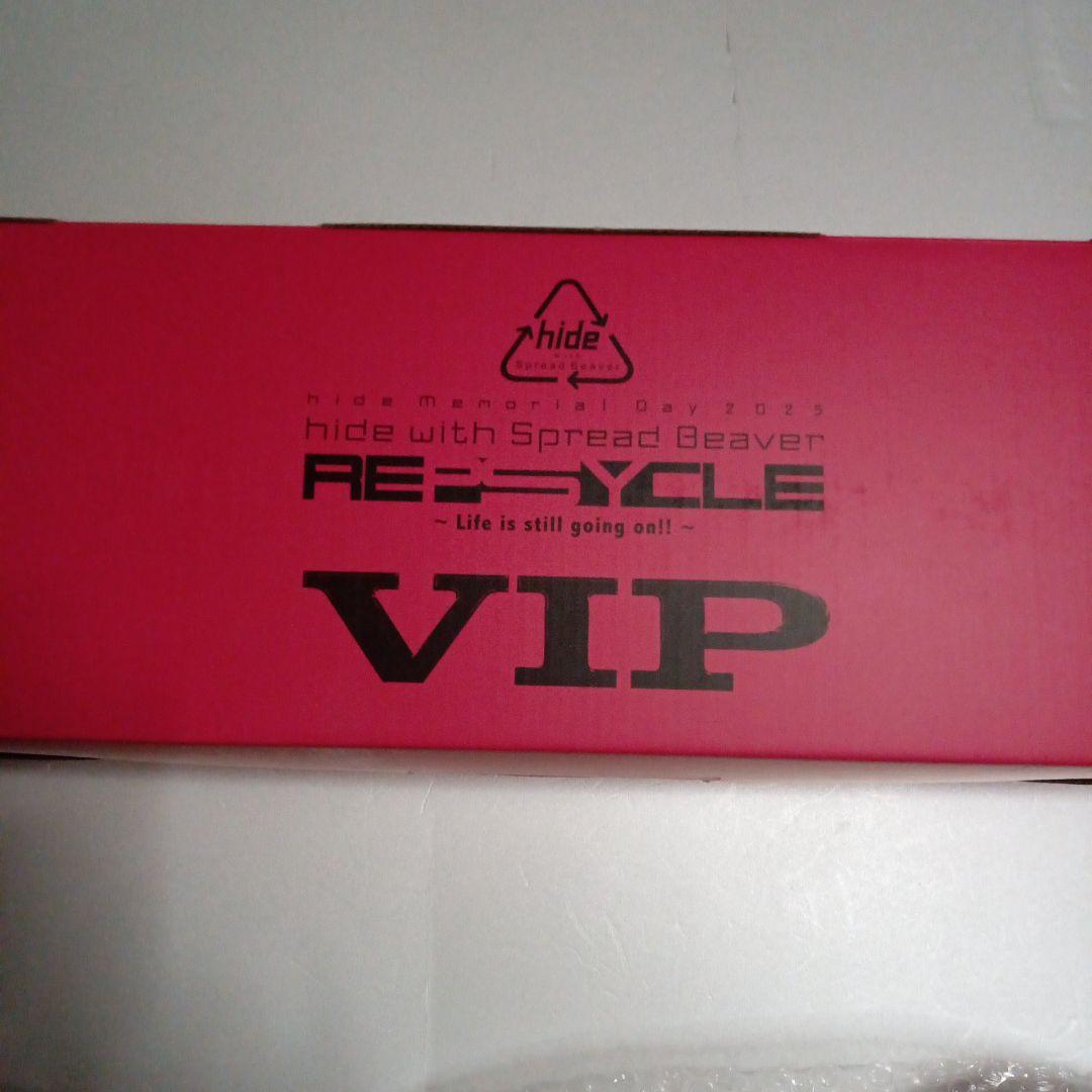 hide☆Memorial Day 2025VIP席限定特典グッズ（金テ付き） hide Memorial Day 2025 イベントグッズラインナップ発表｜hide