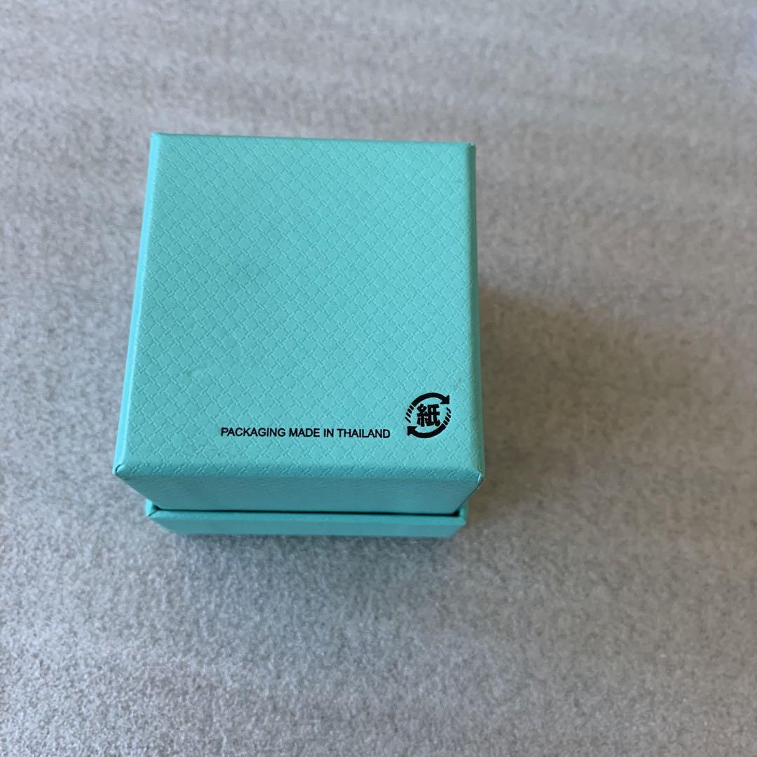 正規品 美品ティファニー ジュエリーボックス 空箱 指輪 アクセサリーミニケース