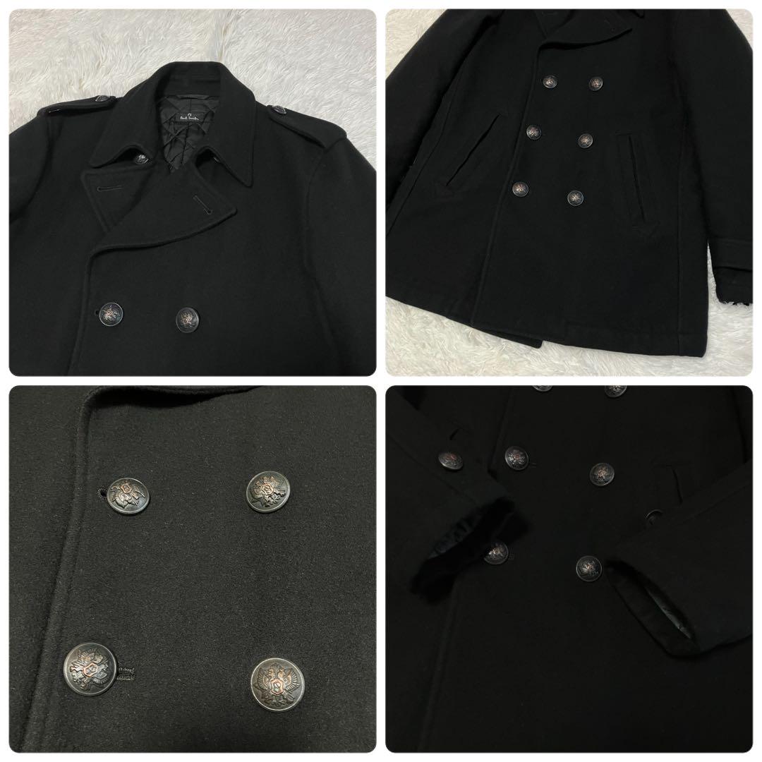 美品】ポールスミス Pコート ナポレオンコート Lサイズ カシミヤ