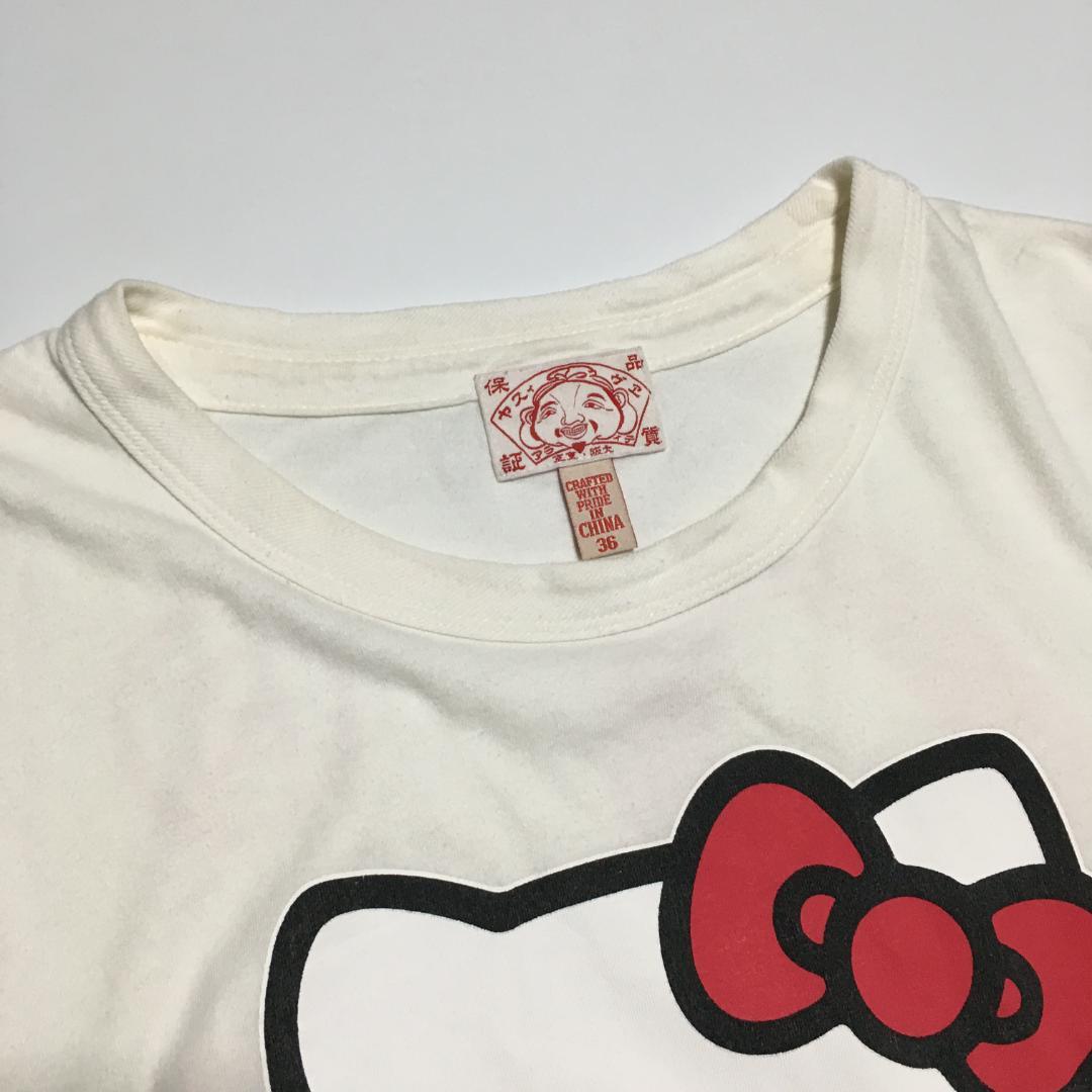 EVISU × Hello Kitty サンリオコラボ キティープリントTシャツ