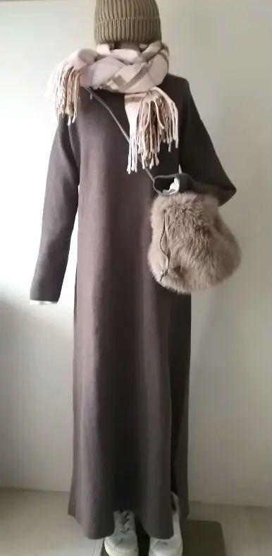 ココshop様GALERIE VIEニットロングワンピース ワンピース