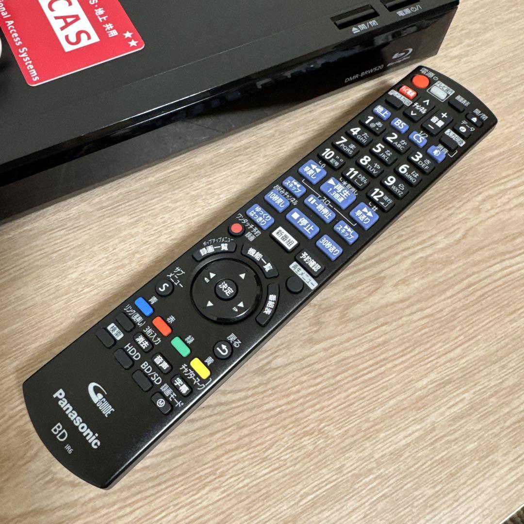 Panasonic DIGA ブルーレイレコーダー 500GB/2番組同時録画