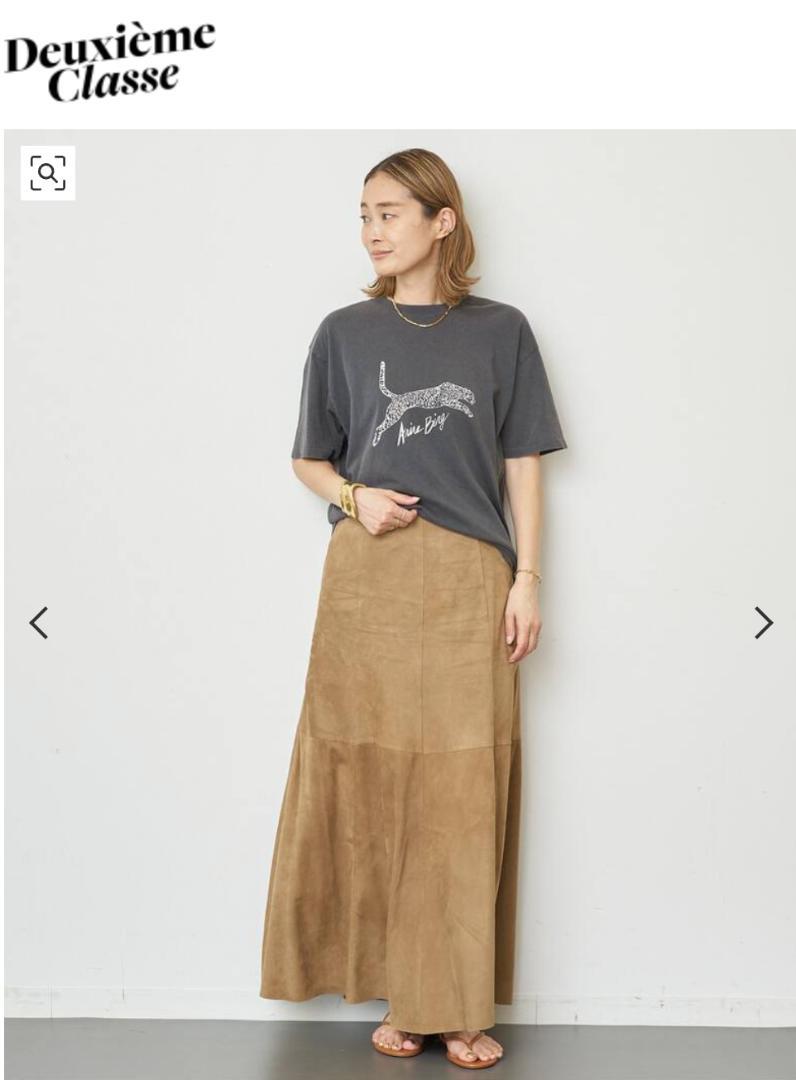 未使用　ドゥーズィエムクラス　アニン ビン　 LEOPARD Tシャツ 未使用ドゥーズィエムクラスアニン ビンLEOPARD Tシャツ