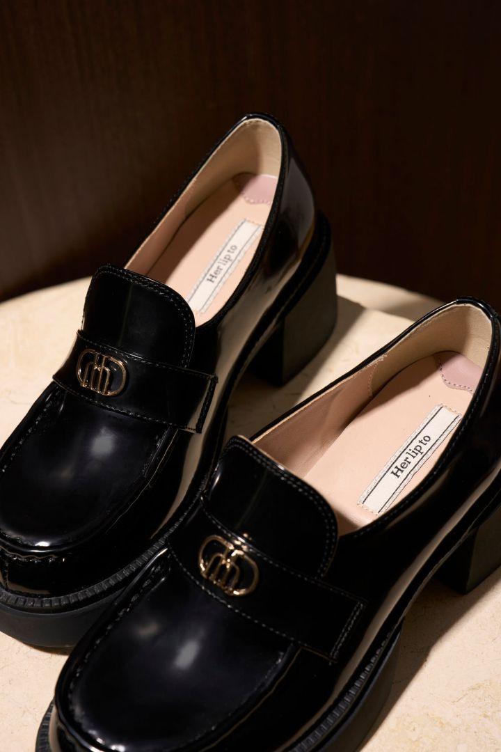 herlipto　Trois Logo Loafers　38サイズ【新品】
