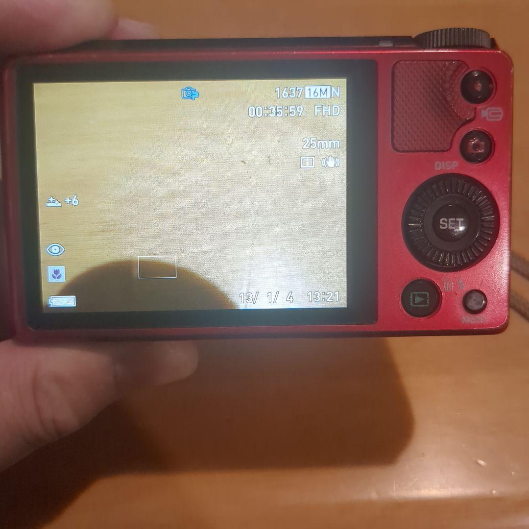 CASIO EXILIM HS レッド デジタルカメラ　16GBカード付