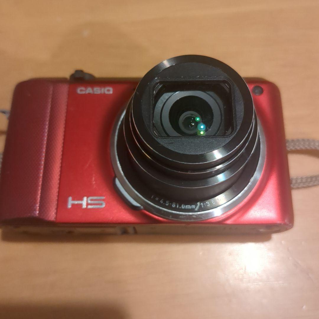 CASIO EXILIM HS レッド デジタルカメラ　16GBカード付
