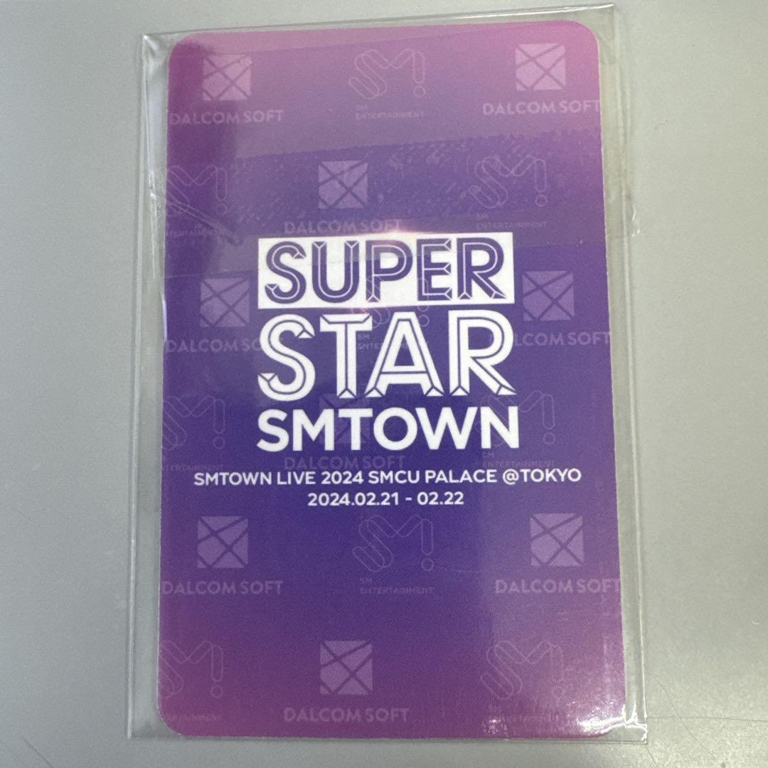 少女時代　SMTOWN SUPERSTAR テヨン　リアルカード