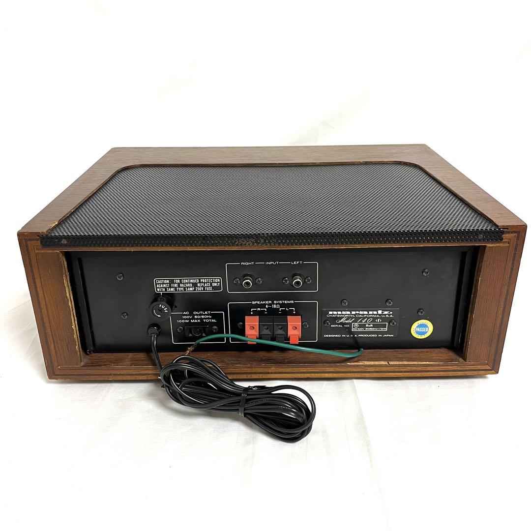【動作確認済】marantz model 140 パワーアンプ マランツ