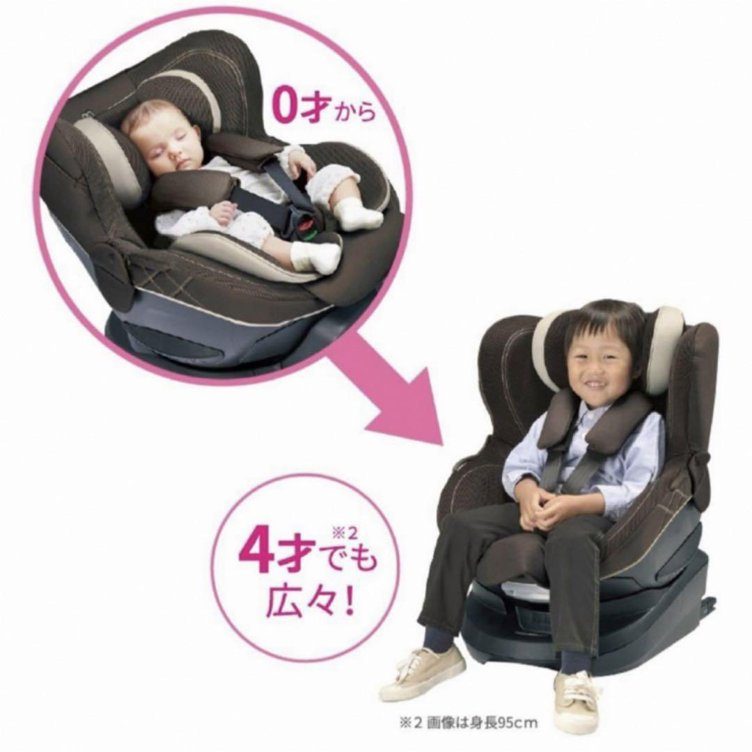 クルット４Ｓ グランス シートベルト固定 エールベベ チャイルドシート