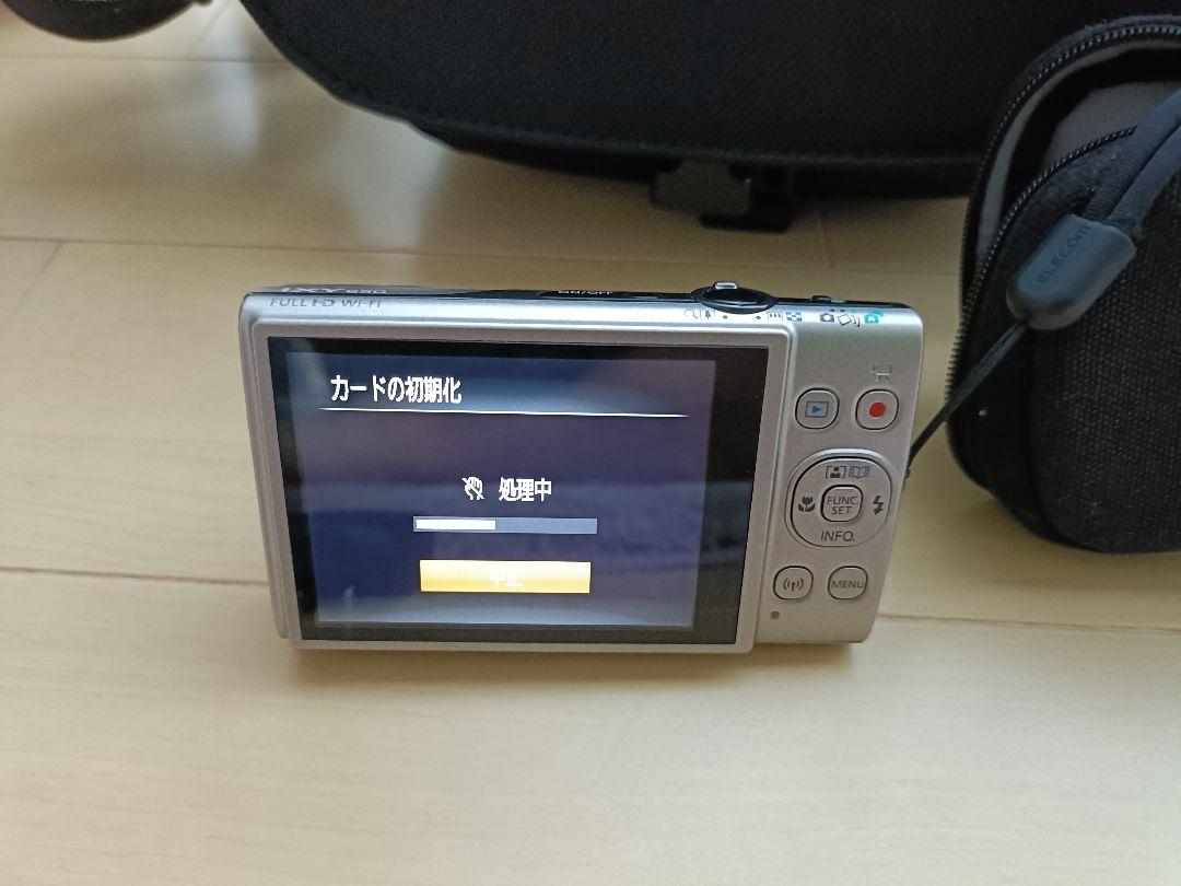 ほぼ未使用Canon IXY 650 コンパクトデジタルカメラ シルバー