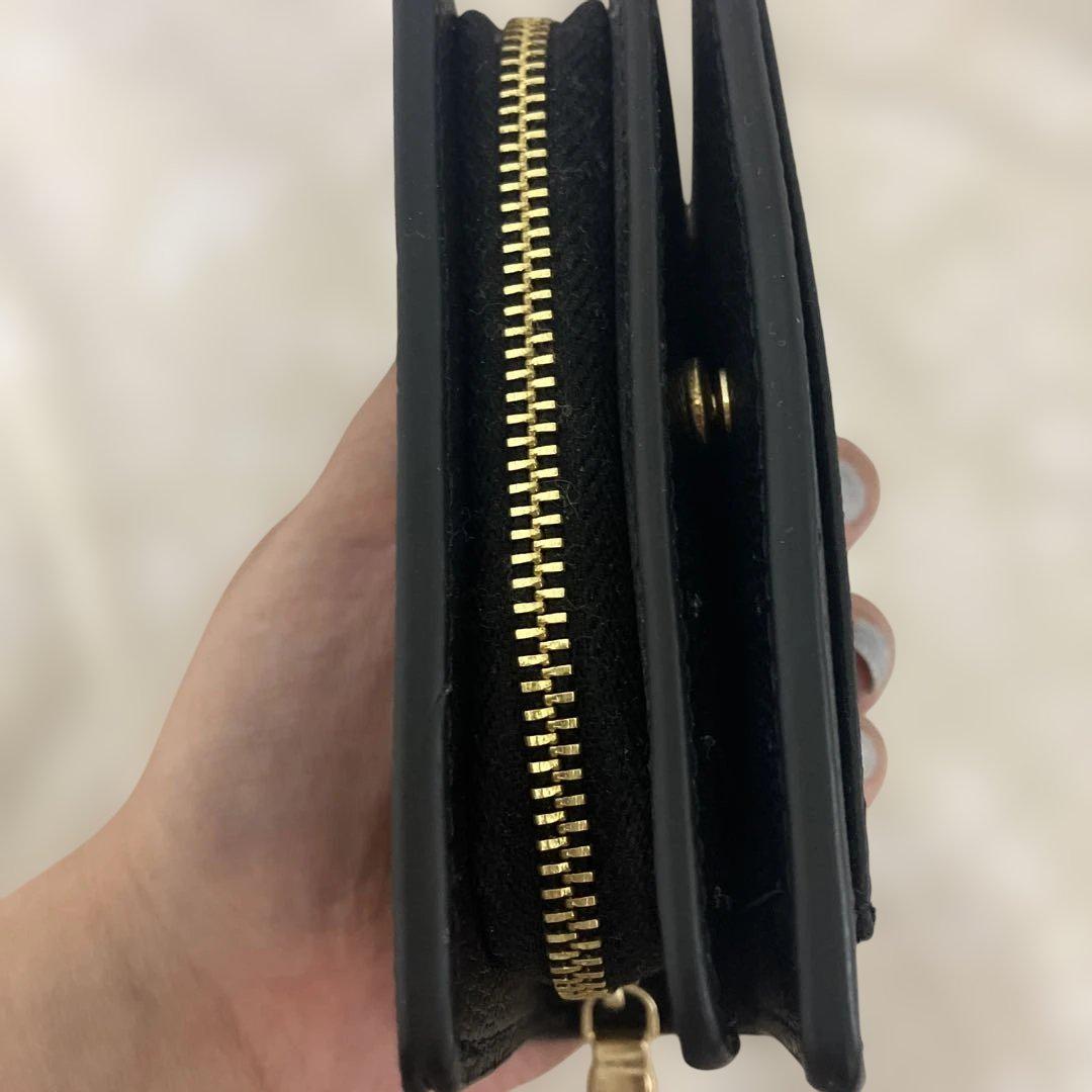 【新品未使用】Louis Vuitton 二つ折り財布 黒
