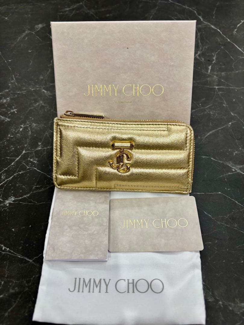 JIMMY CHOO ゴールド フラグメントケースJimmy Choo